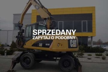 CATERPILLAR M316D – koparka kołowa, maszyna przeładunkowa używana