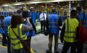 Guests hear about the Quality initiatives at the Craigavon factory
