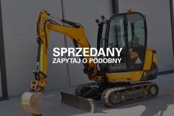 Minikoparka gąsienicowa JCB 8026 ECO, rok produkcji 2016