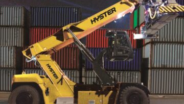 Hyster zaprezentował innowacje dla terminali śródlądowych na konferencji TOC Europe
