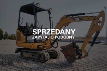 Minikoparka gąsienicowa CAT 301.7D, rok produkcji 2013, przebieg 430 mth