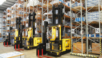 Hyster® opracowuje rozwiązania dla zaoszczędzenia przestrzeni magazynowej