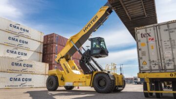 Podnoszona kabina Hyster® Reachstacker zdobywa najwyższą nagrodę branżową