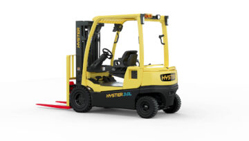 Czy ten litowo-jonowy wózek widłowy Hyster® może być doskonałym dodatkiem do Twojej floty?