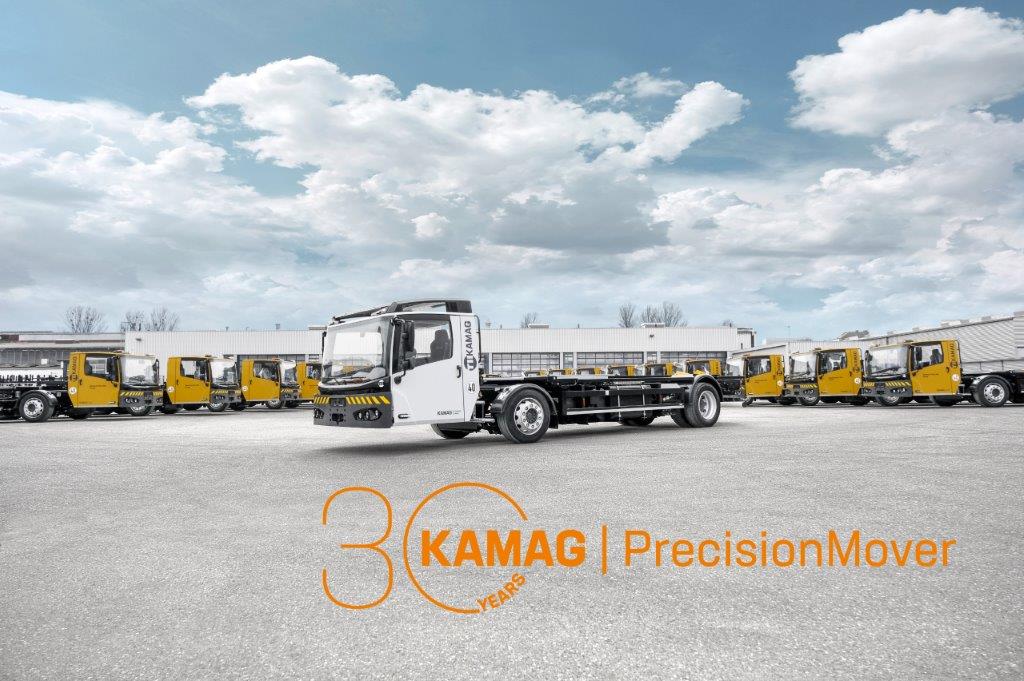 30 lecie Kamag PrecisionMover Transporter z nadwoziem wymiennym