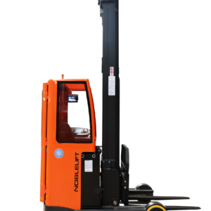 Wózek wysokiego składowania typu Reach Truck Noblelift RT16/20P-CS do chłodni i mroźni | Zeppelin Polska