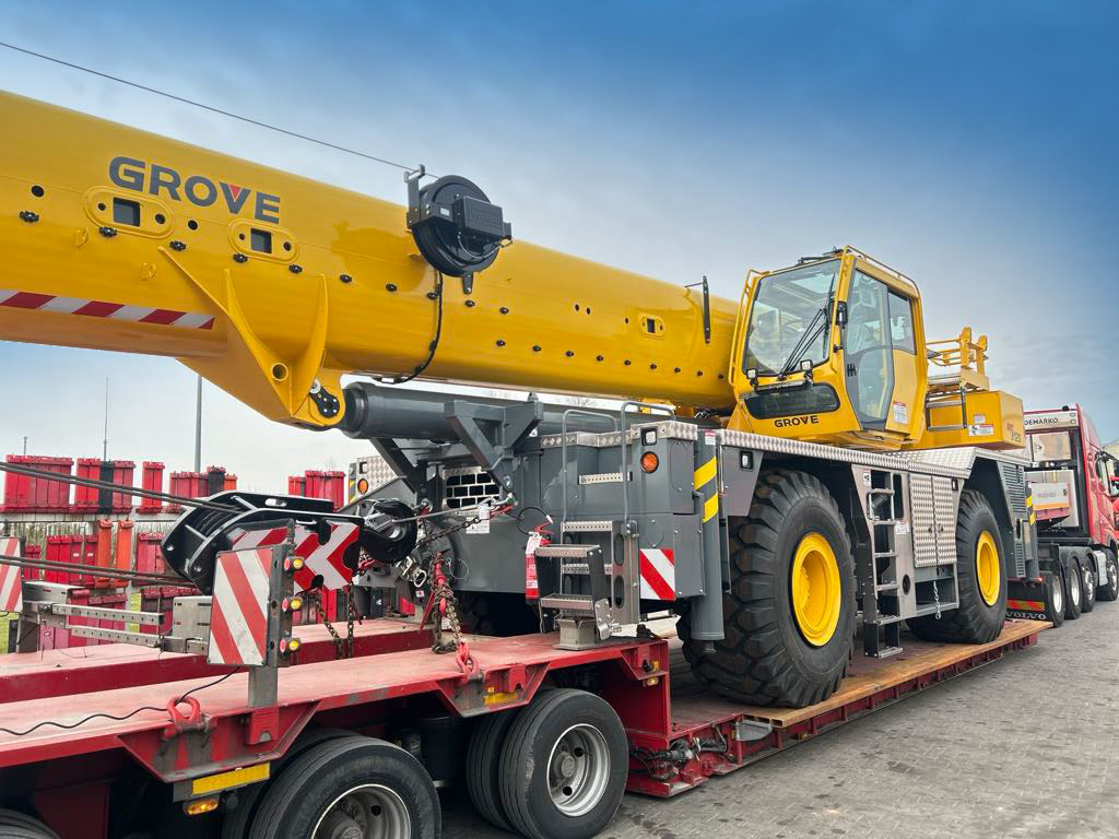 żuraw terenowy Grove GRT8120 | Zeppelin Polska