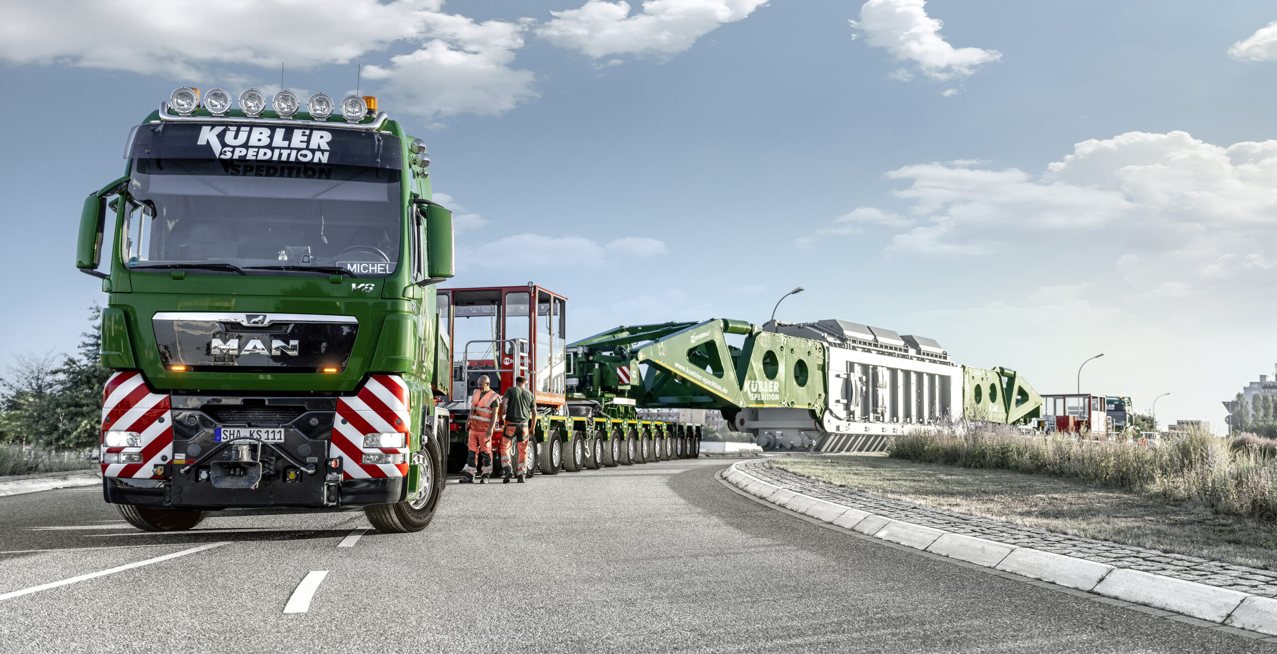 STB 320 z powodzeniem pokonuje trasę przez Offenburg, w tym kilka wąskich gardeł związanych z infrastrukturą