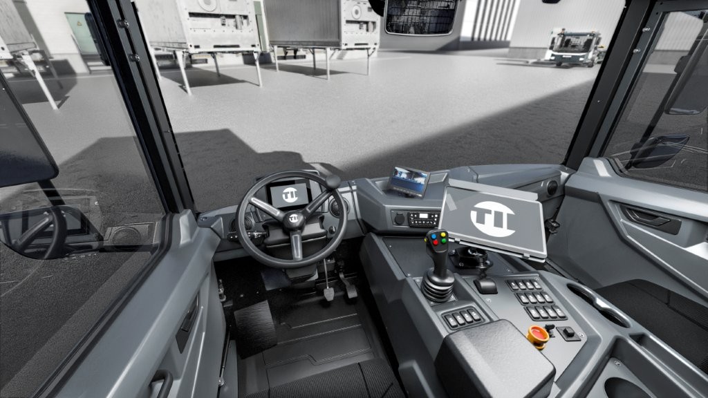 Kamag ePM 101 Kompleksowe wyposażenie wnętrza zapewnia maksymalny komfort jazdy.